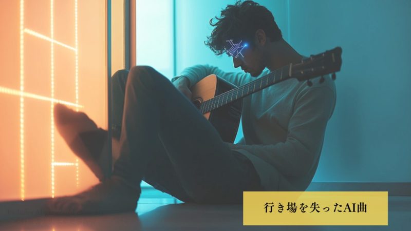 行き場を失ったAI曲