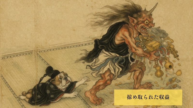 掠め取られた収益